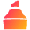 Highlighter Tip Vertical Icon from Plump Gradient Set