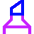 Highlighter Tip Vertical Icon from Sharp Neon Set
