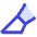 Knife Tip Diagonal Icon from Sharp Duo Set