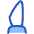 Knife Tip Vertical Icon from Plump Duo Set
