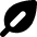 Leaf Icon from Micro Solid Set