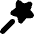 Magic Wand Icon from Micro Solid Set