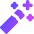 Magic Wand Tip Diagonal Icon from Flex Gradient Set