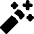 Magic Wand Tip Diagonal Icon from Flex Solid Set