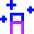 Magic Wand Tip Vertical Icon from Sharp Neon Set