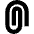 Paperclip 2 Icon from Sharp Solid Set