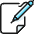 Pen Write Paper Icon from Ultimate Colors Set