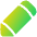 Pencil Icon from Plump Gradient Set
