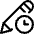 Pencil Edit Time Loading Icon from Ultimate Regular Set