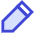 Pencil Icon from Sharp Duo Set