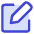 Pencil Square Icon from Core Duo Set