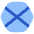 Polygon Frame Icon from Plump Flat Set