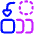 Replace All Icon from Plump Neon Set
