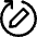 Rewrite Rephrase Pen Arrow Icon from Core Line Set