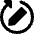 Rewrite Rephrase Pen Arrow Icon from Core Remix Set