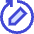 Rewrite Rephrase Pen Arrow Icon from Sharp Duo Set