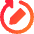 Rewrite Rephrase Pen Arrow Icon from Core Gradient Set