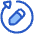 Rewrite Rephrase Pen Arrow Icon from Plump Duo Set