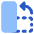 Rotate Content Left Icon from Core Flat Set