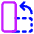 Rotate Content Left Icon from Core Neon Set