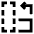 Rotate Content Left Icon from Sharp Line Set