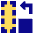 Rotate Content Left Icon from Sharp Pop Set
