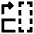 Rotate Content Right Icon from Sharp Line Set