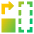 Rotate Content Right Icon from Sharp Gradient Set
