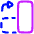 Rotate Content Right Icon from Plump Neon Set