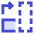Rotate Content Right Icon from Sharp Duo Set