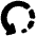 Rotate Left 3 Icon from Plump Solid Set