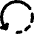 Rotate Left Dash 3 Icon from Core Remix Set