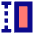 Row Height Icon from Sharp Pop Set
