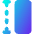 Row Height Icon from Core Gradient Set