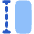 Row Height Icon from Plump Flat Set