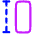 Row Height Icon from Plump Neon Set