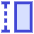 Row Height Icon from Sharp Duo Set