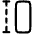Row Height Icon from Plump Line Set