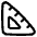 Ruler Angle Square Foot Icon from Plump Line Set