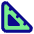 Ruler Angle Square Foot Icon from Core Pop Set
