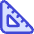 Ruler Angle Square Foot Icon from Flex Duo Set