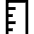 Ruler Tip Vertical Icon from Sharp Line Set