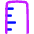 Ruler Tip Vertical Icon from Flex Neon Set