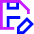 Save As Icon from Sharp Neon Set