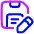 Save As Icon from Plump Neon Set