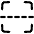 Scan Dashed Line Icon from Plump Line Set