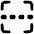 Scan Dashed Line Icon from Plump Solid Set
