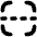Scan Dashed Line Icon from Flex Solid Set