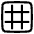 Show Grid Icon from Plump Line Set