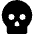 Skull Icon from Micro Solid Set